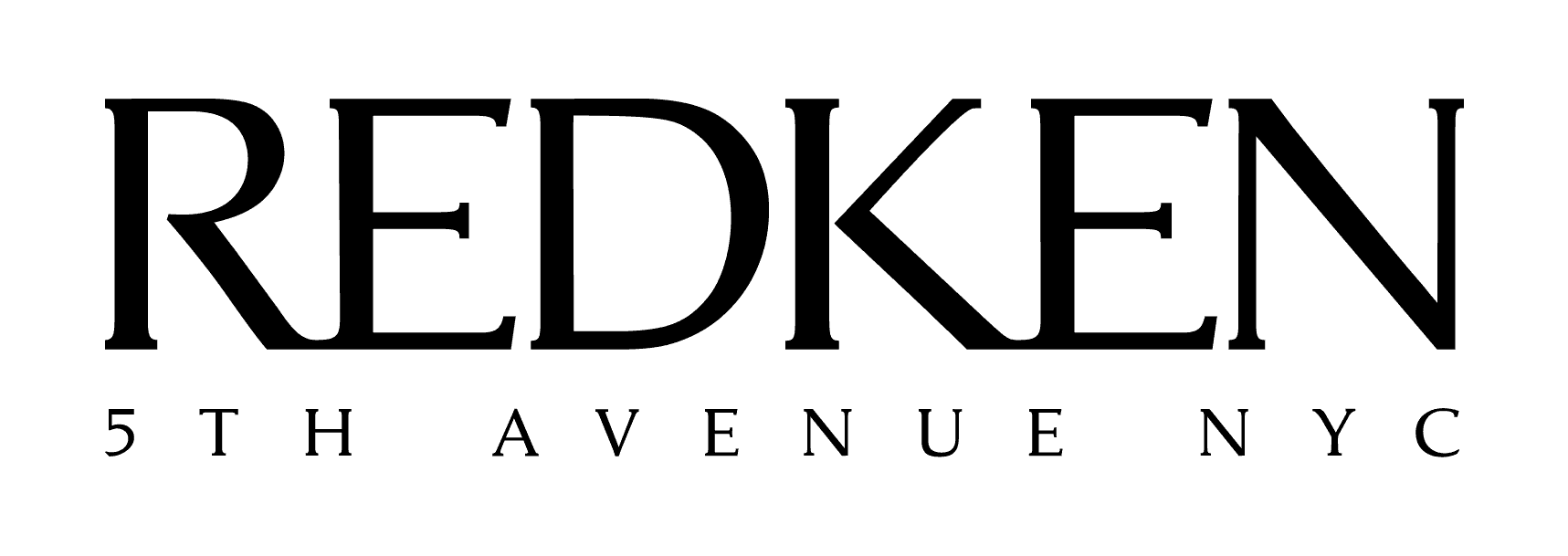 Redken 5th Avenue NYC logo in black text, highlighting the brand's New York City origin.