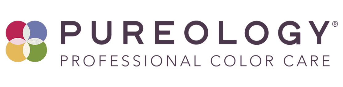 Logo of Pureology, a brand specializing in professional color care products.